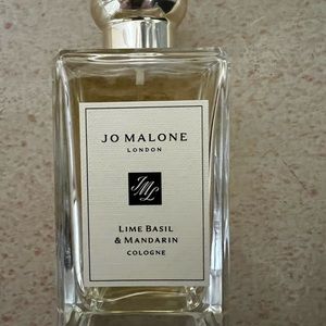 Jo Malone Lime, basil and mandarin cologne.